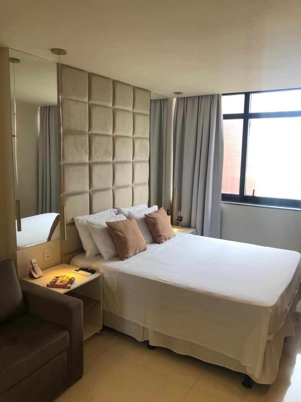 Apartamento Oito Zero Um - Flat Sol Victoria Marina Salvador de Bahía Exterior foto