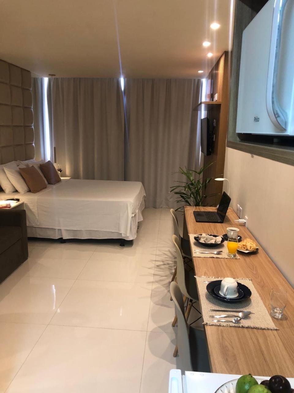 Apartamento Oito Zero Um - Flat Sol Victoria Marina Salvador de Bahía Exterior foto